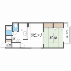 LEE SPACE北27条の物件間取画像